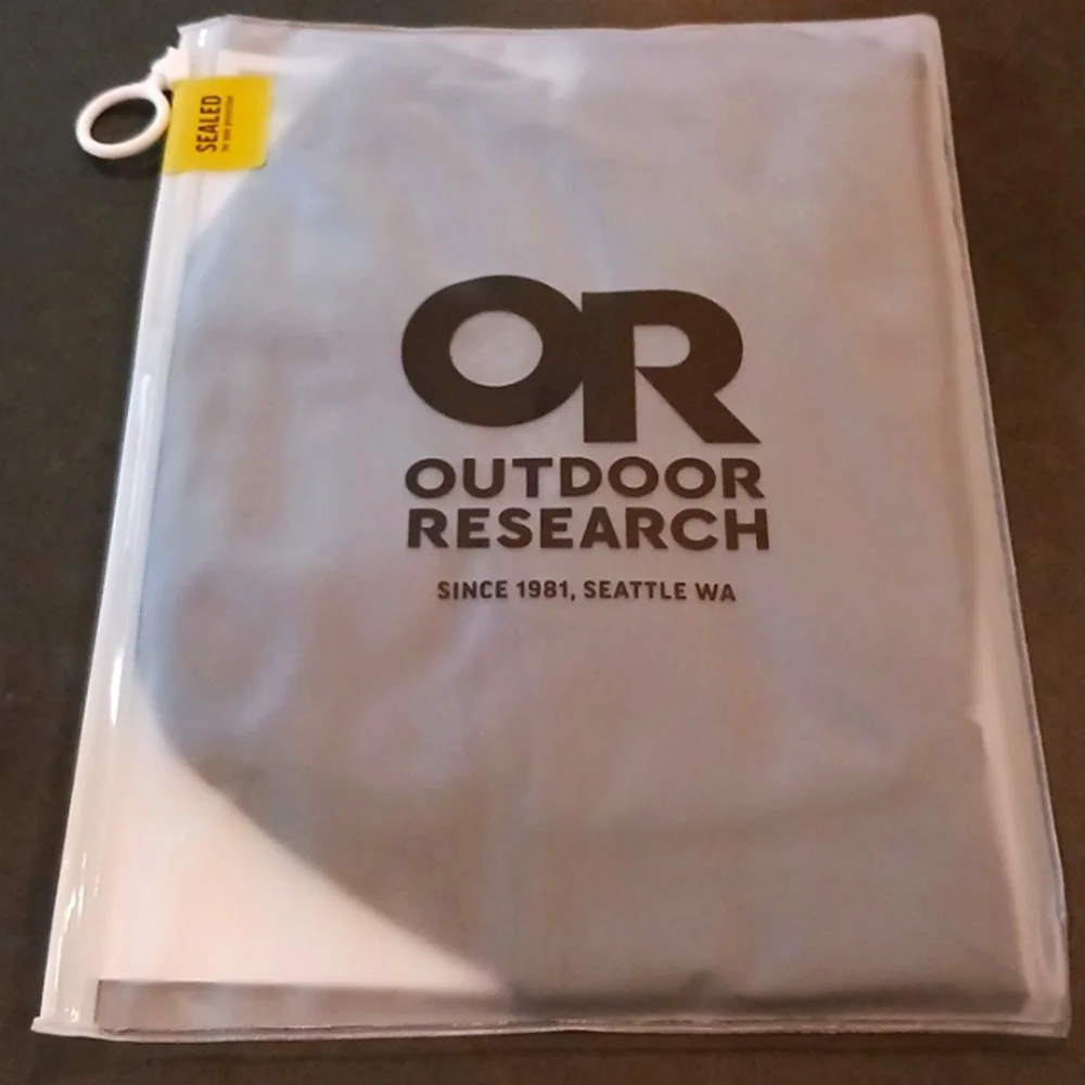 Outdoor Research Essential Midweight Balaclava Kit, L/XL, Black.